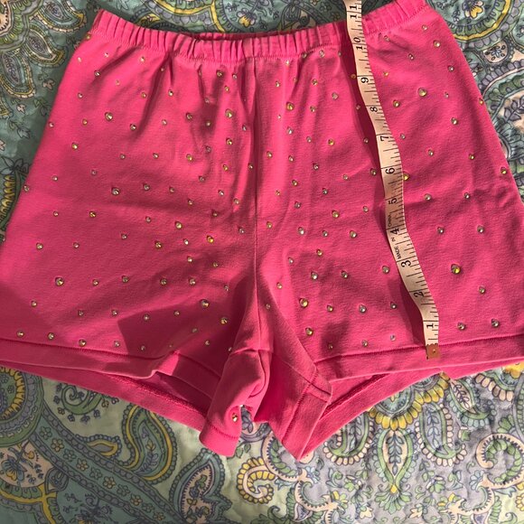 Skims Rhinestone Pink Shorts XS - Picture 8 of 8